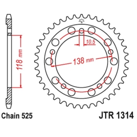 Supersprox / JT Rear sprocket 1314.39