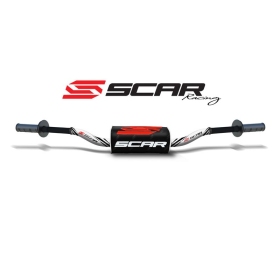 SCAR O² Vairas Ø28,6mm VENT DERAPAGE/ Beta RR 50/250cc 17-24 Juoda