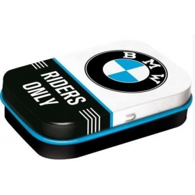 Mėtinių saldainių dėžutė BMW DRIVERS ONLY 2 62x41x18mm 4vnt.