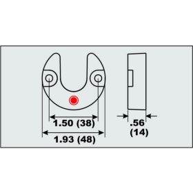 Perf anods Trim Cylinder Mercruiser Alpha I Gen II (1991-)