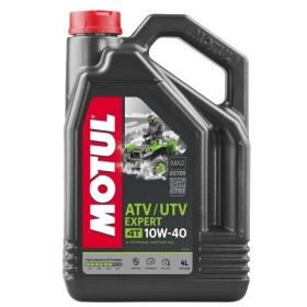 MOTUL ATV-UTV EXPERT 10W40 Semi-synthetic oil 4T 4L