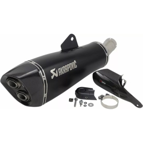 Akrapovic Slip-On Line Muffler Titanium (Black) BMW R1250R / R1250RS