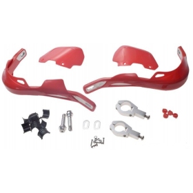 UNIVERSAL HANDLEBAR PROTECTIONS REDS 2PCS