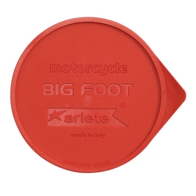 Side stand pad Ariete Big Foot red 10pcs