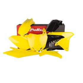 Polisportplastic kit Suzuki RMZ450 (2008-2017) Yellow / Black