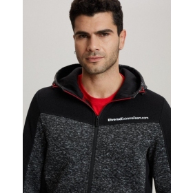 Men's hoodie with zipper DAKAR