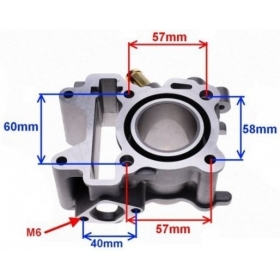 Cylinder kit MaxTuned SPORT YAMAHA LC 50cc / Ø42 / PIN Ø10 4T