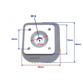 Cylinder head MORINI / SUZUKI 70CC / 47MM