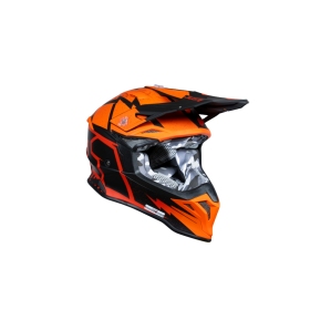 Helmet Just1 J39 Poseidon Fluo Orange/Red/Black