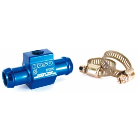 Koso water temperature sensor adapter for Ø16mm hose