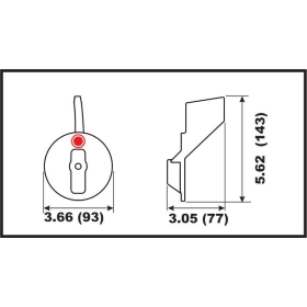 Perf anods Trim Tab Yamaha 50-90HP