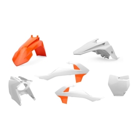 Polisport plastic kit KTM SX65 2016-2023 White / Orange