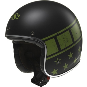 Helmet LS2 OF583 BOBBER KURT Matt Black 