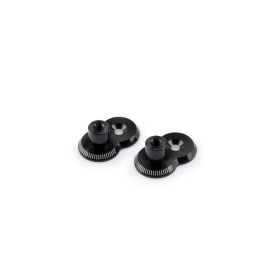 Puig Adjustable Offsets For Pegs 20MM Black