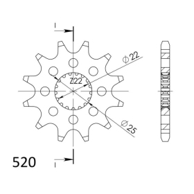 Supersprox / JT Front sprocket 394.14 14t