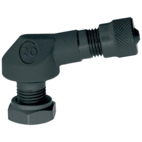 Valve Ariete 90° 8.3mm Black 1pc