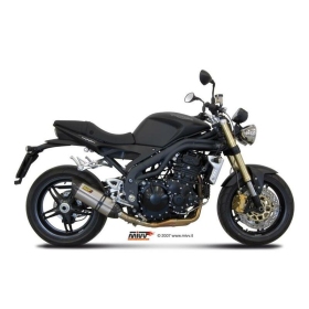 MIVV SUONO exhaust Slip-On Triumph Speed Triple 1050