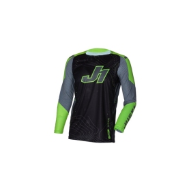 Just1 J-Flex 2.0 Frontier Off Road Shirt For Men Grey/Green Fluo/Black 