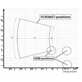 GILLES VCR38GT Adjustable Rearset Black Suzuki GSX-R 1000/600/750 2009-2017 