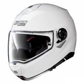 NOLAN N100-5 CLASSIC White flip-up helmet