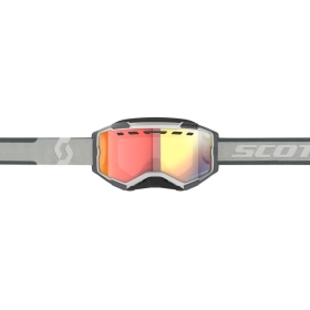 Scott Goggle Fury LS Snow Cross grey ls red chrome