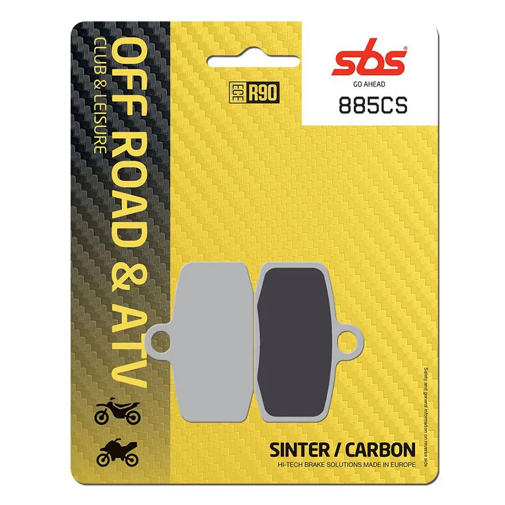 Sbs Brakepads 885CS Carbon Silver Husqvarna / Ktm / Sherco