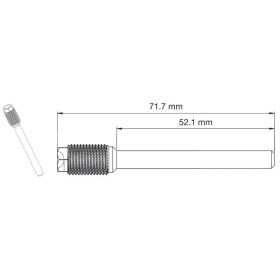 Sbs Brake pad pin rear HONDA / KAWASAKI / SUZUKI / YAMAHA