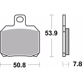 BREMBO Sintered Brake pads APRILIA / BENELLI / CAGIVA / DERBI / DUCATI / INDIAN / KAWASAKI / KTM / MV AGUSTA / TRIUMPH 