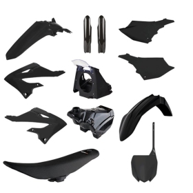 Polisport plastic kit YZ125 / 250 2002-2021 22 Black