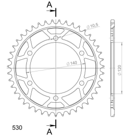 Supersprox / JT Rear sprocket 499.43