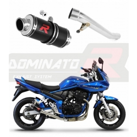 Exhaust kit Dominator GP1 BLACK SUZUKI GSF 650 BANDIT N / S 2005-2006