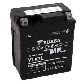 Battery YUASA W/C - YTX7L FA 12V 6Ah