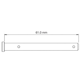 Sbs Brake pad pin rear KTM / HUSQVARNA