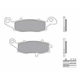 BREMBO Street Carbon Ceramic Brake pads CFMOTO / Kawasaki / Suzuki 500-1700cc