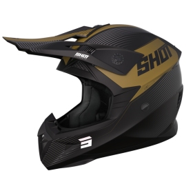 Shot Helmet Pulse Line Gold Matt