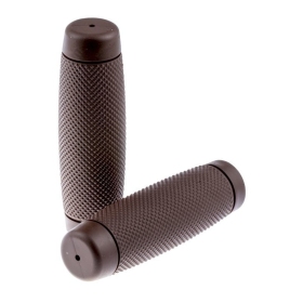 Handgrips Diamond cut Brown for 25mm