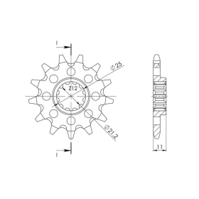 Supersprox / JT Front sprocket 824.14 SC