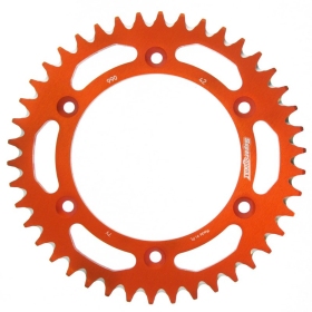 Supersprox Alu Rear sprocket Orange 42t