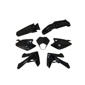 V PARTS Plastics Kit OEM Type Black RIEJU MRT 50 09-21