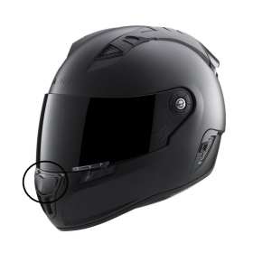 Schuberth SR1 mygtukas smakro ventiliacijai juodas blizgus