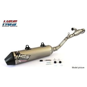 HGS Exhaust system 4T complete set Suzuki RMZ 450 18->