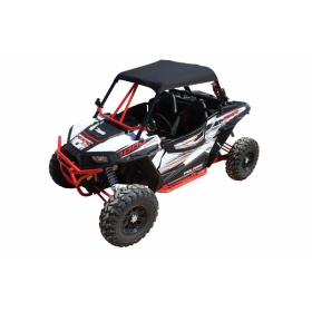 DRAGONFIRE minkštasis stogas juodas Polaris RZR1000 XP