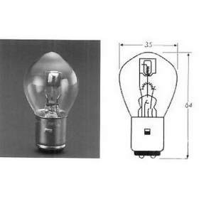 Light bulb 12V 25/25W BA20D / 1pc