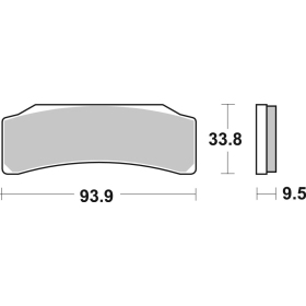 Sbs Brakepads 889DS-1 Dual Sinter