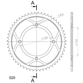 Supersprox / JT Rear sprocket 217.55