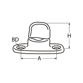 Marinetech pasukamas užraktas 20mm