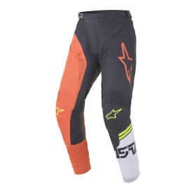 Alpinestars Racer kelnės Compass Oranžinė/Pilka/Balta