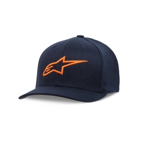 Alpinestars cap Ageless Curve, blue/orange 