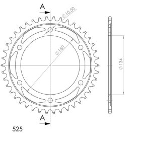 Supersprox / JT Rear sprocket 1307.42