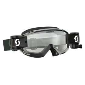 Scott Goggle Split OTG WFS black/white (clear)